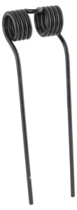 Palec zgrabiarki, 405 x 111 x 42, Ø 9, prawy