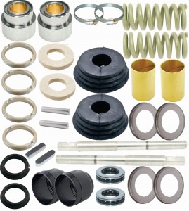 ZESTAW NAPRAWCZY Sworznie zwrotnicy komplet osi przedniej miękkiej C-4011