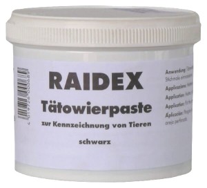 Tusz pasta do tatuownic, czarny, 600 g