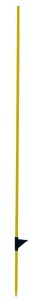 Palik ogrodzeniowy okrągły z włókna szklanego, 125 cm, żółty, 12 mm, 10 szt., Kerbl