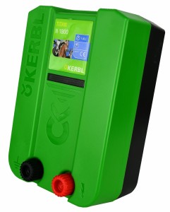 Elektryzator sieciowy TITAN N 1800, dla koni, bydła i małych zwierząt, 1,8 J, Kerbl